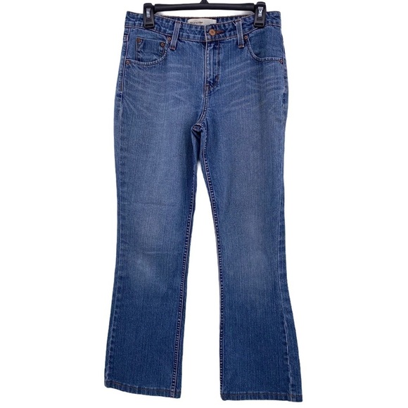 Levi Strauss Signature Mid Rise Bootcut Blue Jeans Women’s Size 6 - Picture 1 of 10